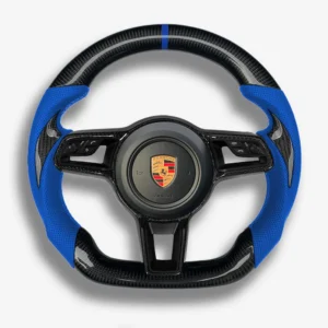 Porsche 2015–2019 Custom Steering Wheel – Handcrafted Performance Interior Upgrade