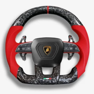 Lamborghini Urus Forged Carbon Fiber Steering Wheel – Custom Performance Steering Wheel Upgrade